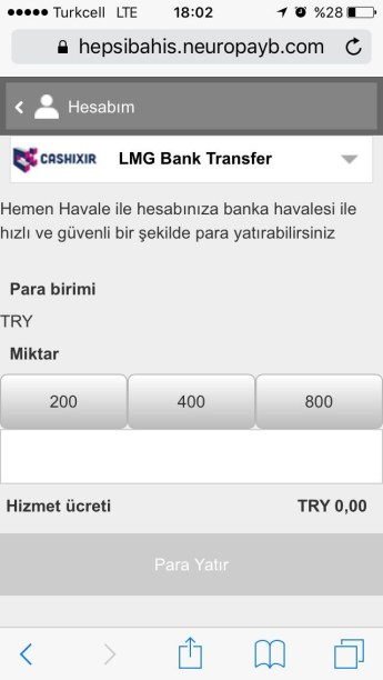 Youwin Cepbank Para Yatırma