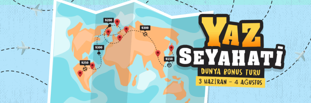 Youwin Yaz Seyahati Dünya Bonus Turu