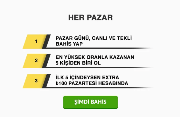 Youwin Mutlu Pazar Bonusu