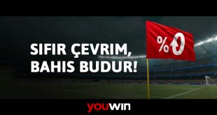 Youwin sıfır çevrim, bahis budur.